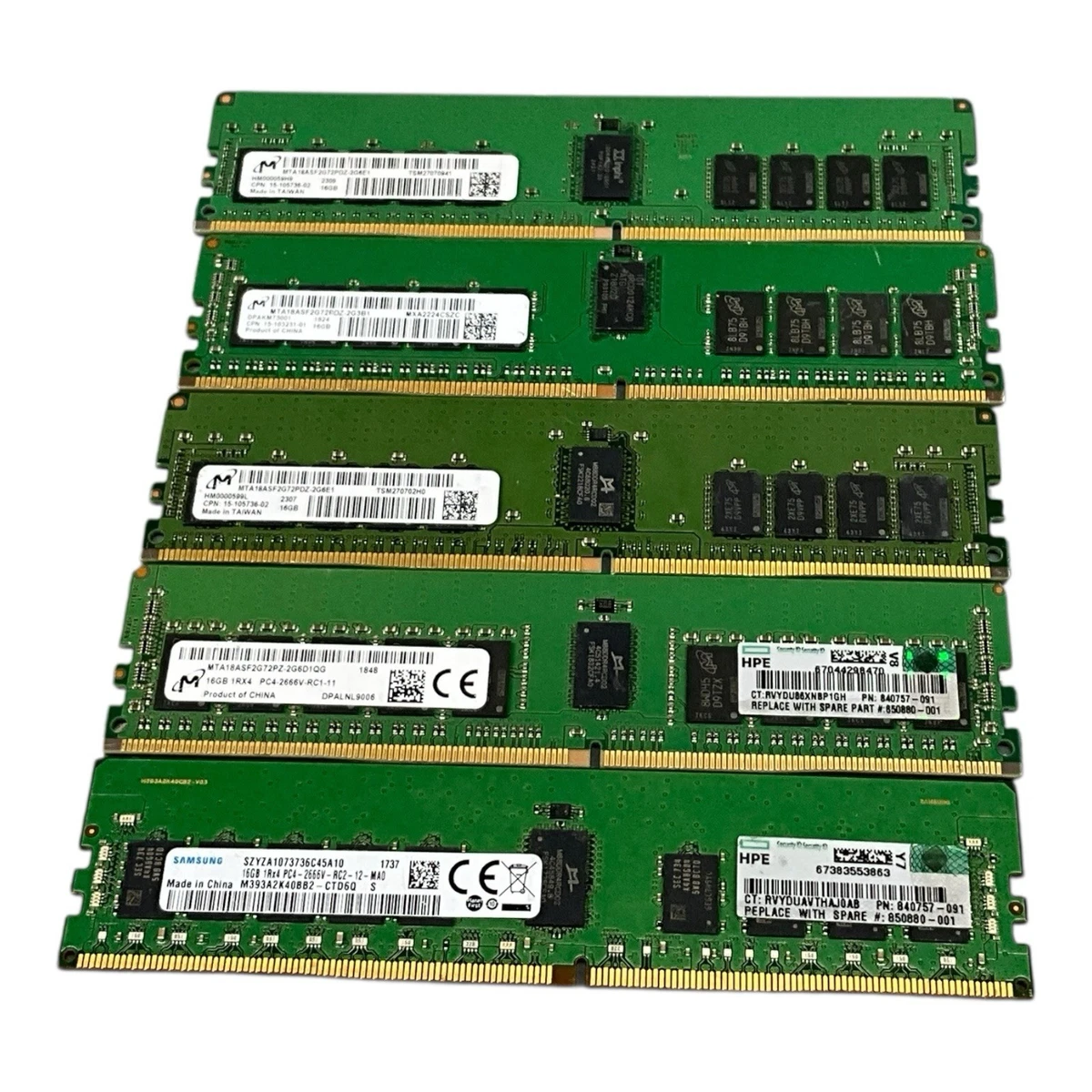 Samsung DDR4 PC4-2666 4GB×10枚 【S2666⑤】 SAMSUNG（サムスン