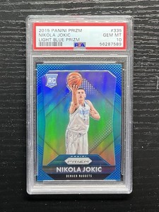 Nikola Jokic 2015 Prizm #335 Light Blue /199 Price Guide