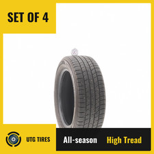 Set Of 4 Used 19555r15 Road Hugger Gtp As02 85v - 8-9.532