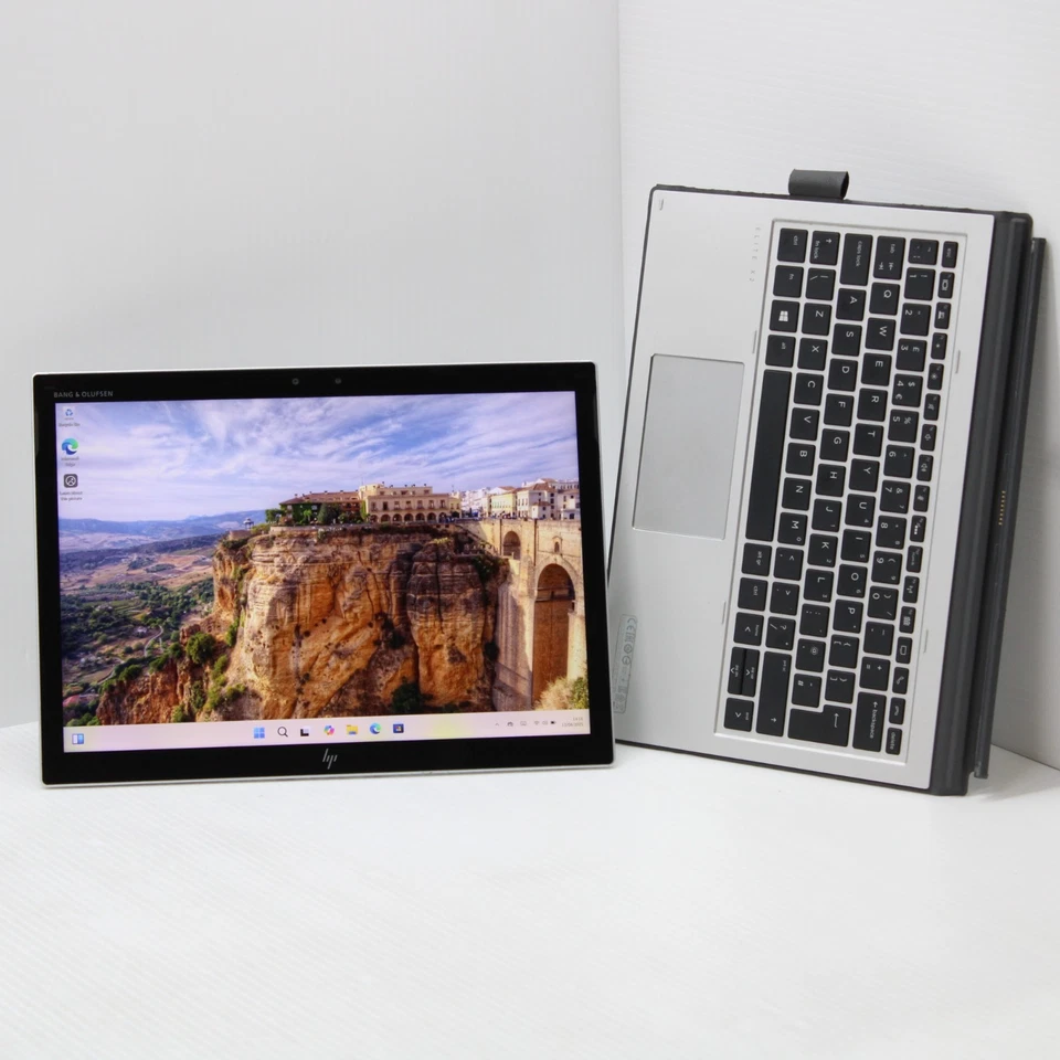 HP Elite X2 1013 G3 Windows 11 13" Laptop Intel i5 8250U 8GB 256GB SSD Cracked - Image 3 of 4