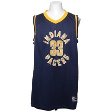 Authentics, Basketball Hemd, Größe: XXXL, Blau/Gelb/Weiß, Print, Herren #44G