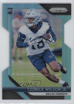 2018 Panini Prizm Light Blue 111/199 Cedrick Wilson Jr #286 Rookie RC 15ej