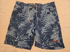 Tommy Bahama Men's Santiago Palms Board Shorts, Dark Blue Muse, Sz-XL