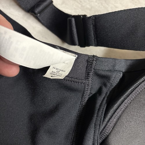 Nike Dri Fit 42E Bold Bra Training Workout Top Black Sports Underwire BQ4127 - Picture 8 of 8