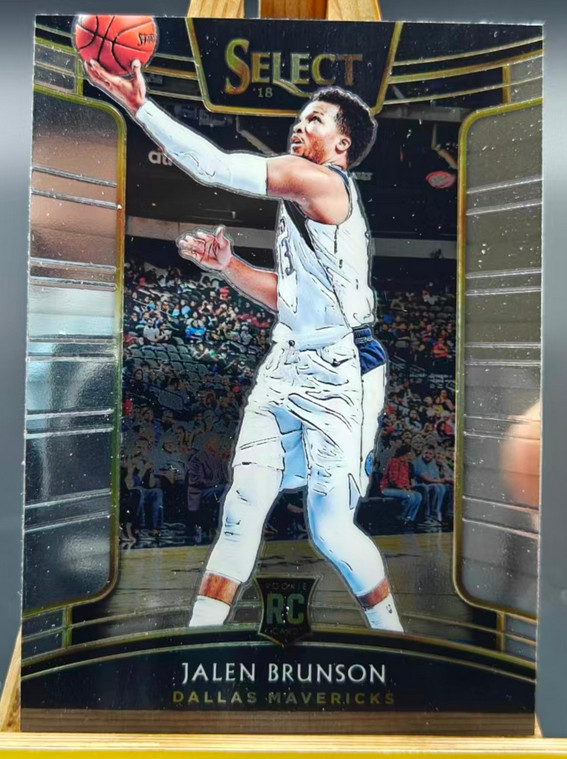 Jalen Brunson 2018-19 Panini Select Base Concourse Mavericks RC #8