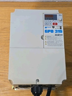YASKAWA MAGNETEK MVA025 SPEC: GPD 315 VARIABLE SPEED DRIVE ''TESTED GOOD''
