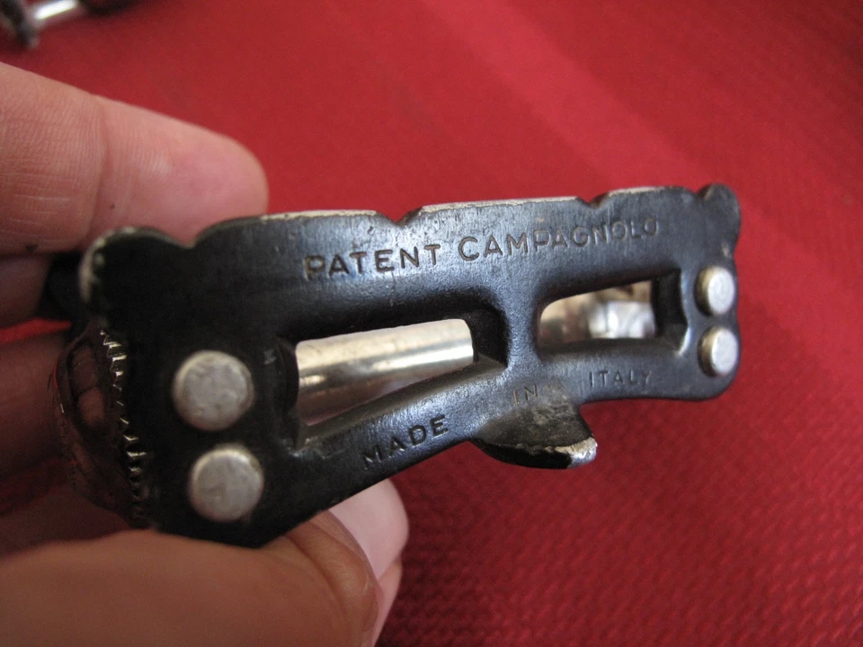 Pedales de bicicleta de carreras Campagnolo Pista Record Track de colección Foto 2 de 4