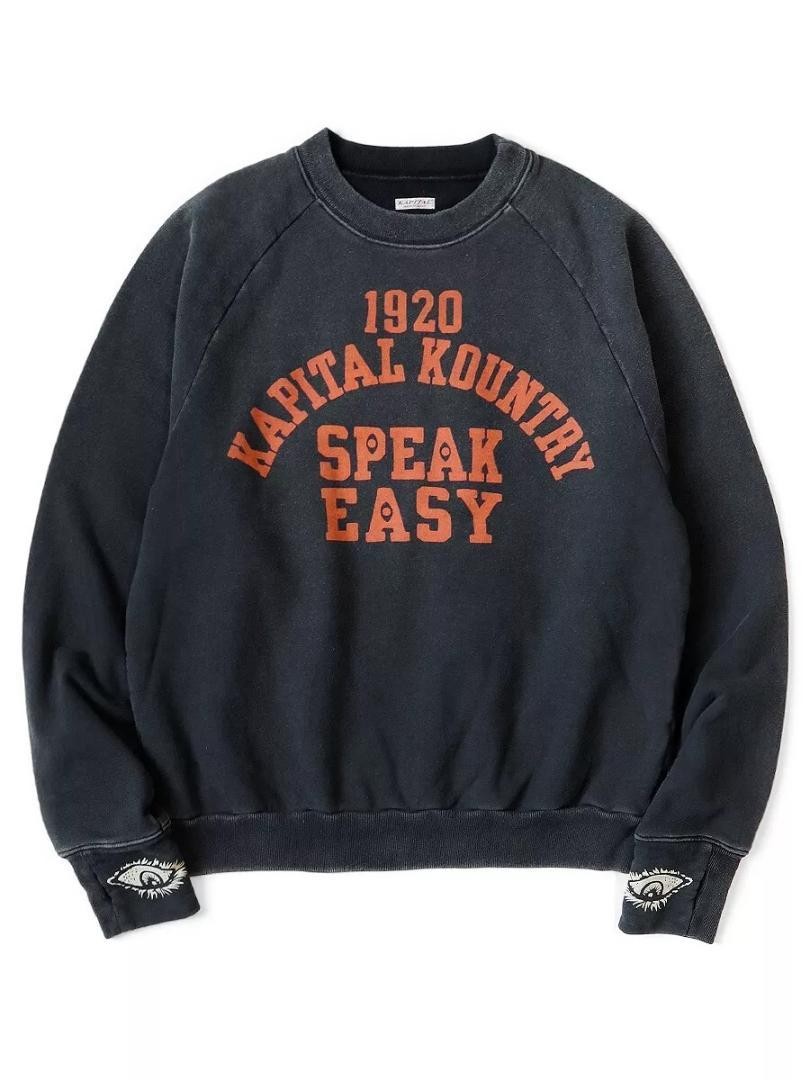 USED KAPITAL SPEAKEASY SWEATSHIRT SIZE 2 UNUSED | eBay