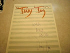 Tiny Tim Collection. RARE! Autograph, etc. — photo 3