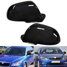 2x Spiegelkappe Außenspiegel Gehäuse Für Skoda Octavia II 1Z3 Combi 1Z5 2009-13