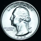 1935-S 25C Washington Quarter BU Mint Luster - 26197