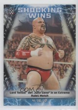 2020 Topps Chrome WWE Shocking Wins Lord Tensai #SW-16 8i5