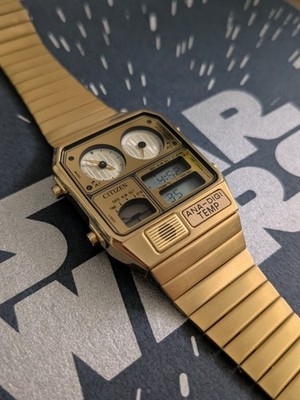 Citizen C3PO Gold Men's Watch - JG211255P for sale online | eBay