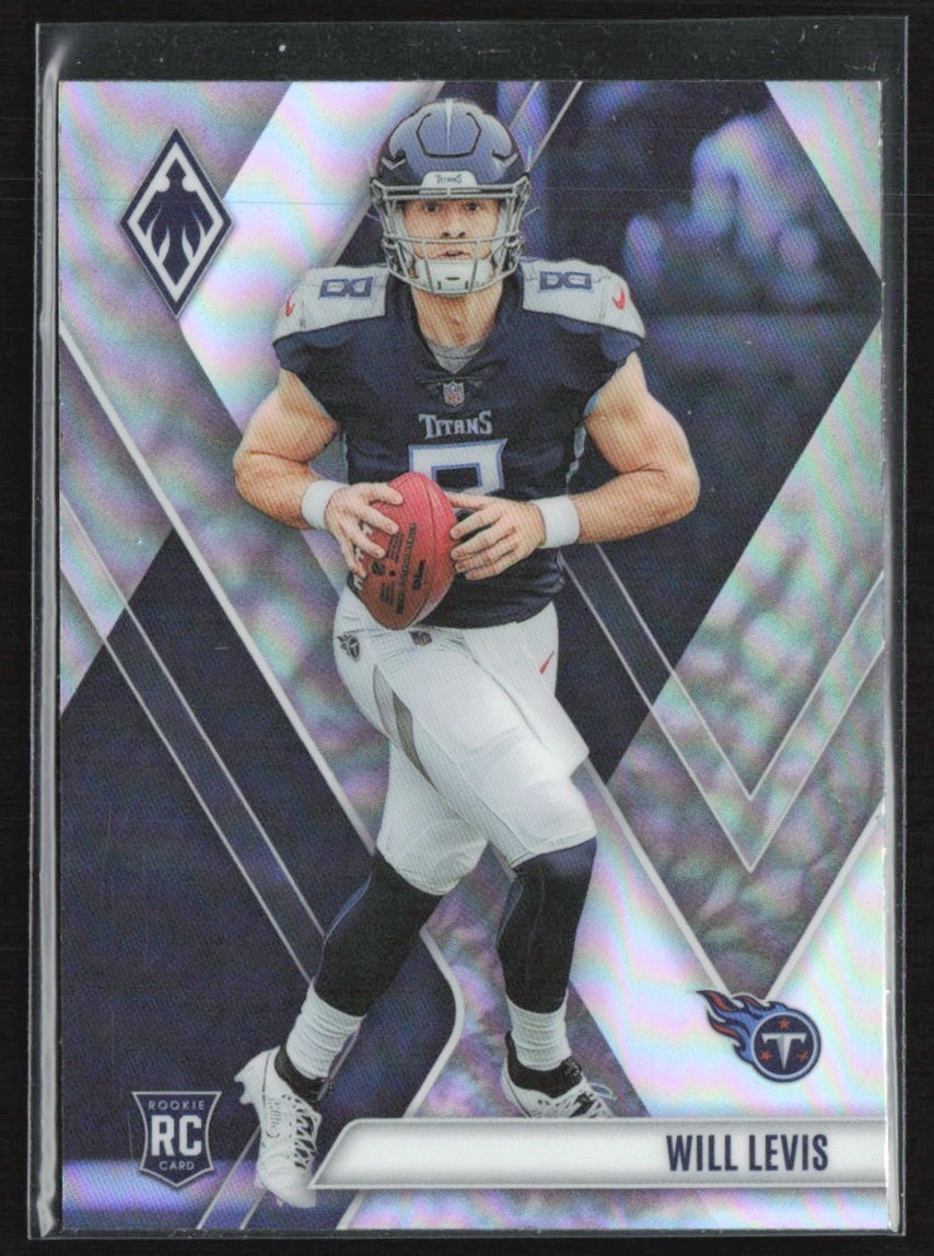 Will Levis 2023 Panini Phoenix Silver RC #118 Tennessee Titans