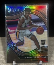 2021-22 Chronicles Draft Picks Select #290 Cameron Thomas Bronze Courtside RC