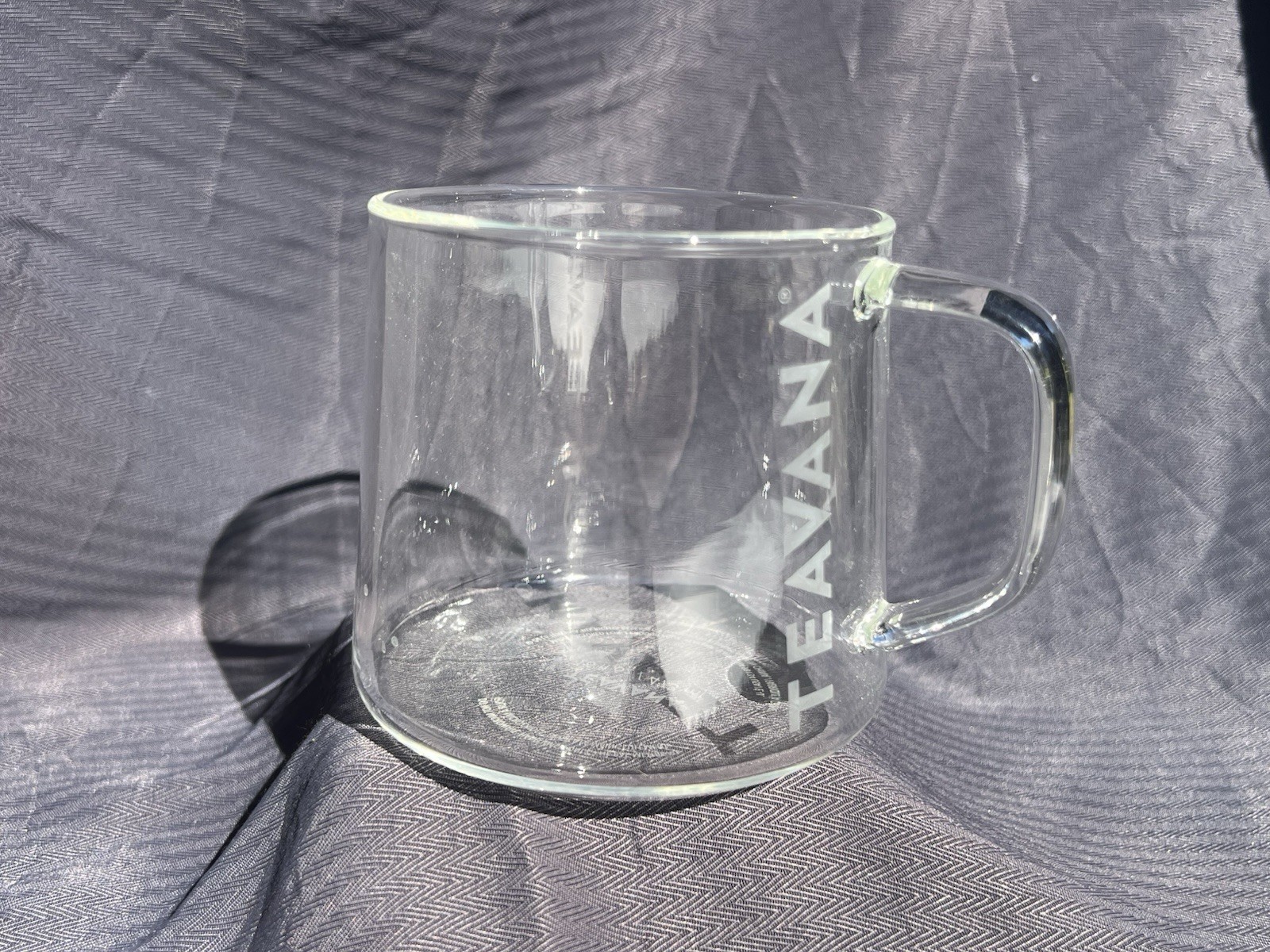 Vana 2017 16oz  Glass Coffee Mug Tea Clear