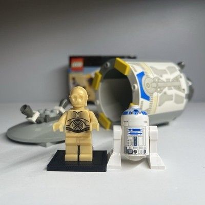 LEGO Star Wars Droid Escape 7106 Complete Set W/ Minifigures - Read Description
