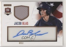 2014 Panini USA Baseball Box Set Signature Jerseys 21/99 Jacob Blas #48 Auto 6e7