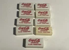 9 Vintage Coca Cola Drinkers Click Together; Clicker Sound Toy; G0412