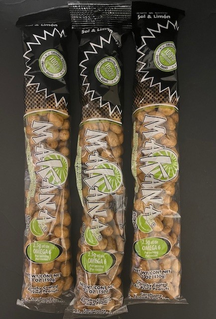 MAKANA Japanese Style Air Fried Peanuts- SALT & LIME Flavor- LOT