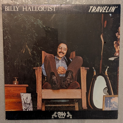FOLK Billy Hallquist Travelin' Mill CityRecords  MCR-7501 1975 QUAD NEW