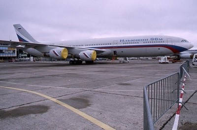 Kodachrome Dia RA-96000 IL-96M Paris Airshow 1993 (D13)
