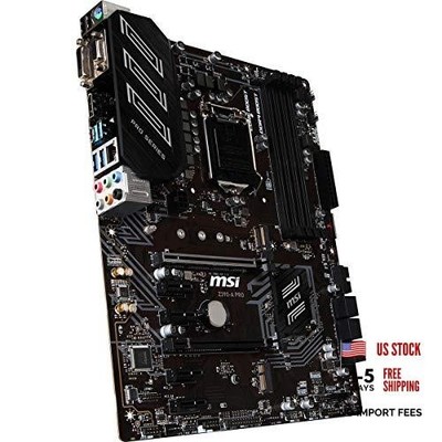 LGA1151 (Intel 8th and 9th Gen) M.2 USB 3.1 Gen 2 DDR4 HDMI DP CFX Z390-A PRO