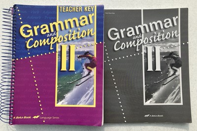 ABeka Grammar & Composition II 4th Edition Teacher Key Test/Quiz Key 1999