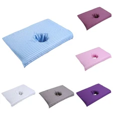 5Pcs New Beauty Sheet SMS Massage Spa Salon Table Cover Bedside Face Hole Towel