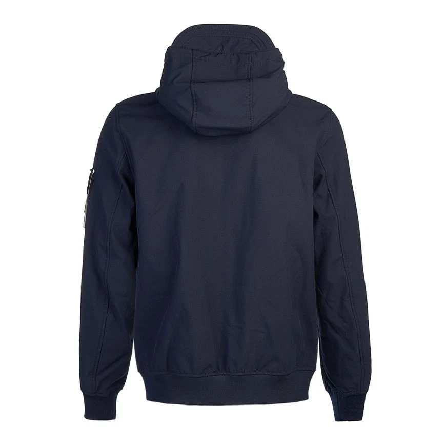 Stone Island Uomo Logo Patch con Cappuccio e Zip 105802555