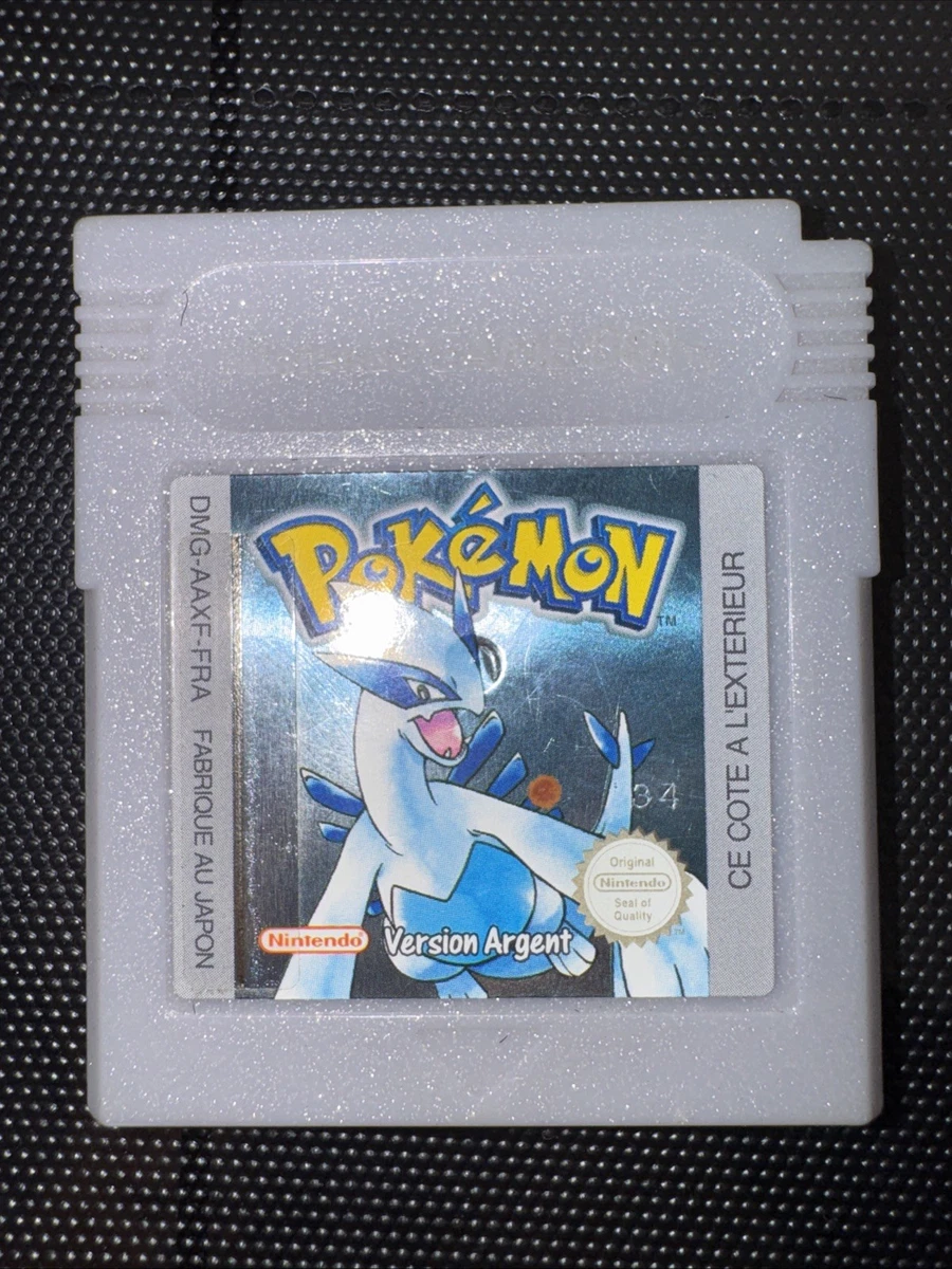 Pokemon Version Argent AUTHENTIQUE 🔋 PILE NEUVE Game boy Color Gameboy Advance GBA - Jeux vidéo