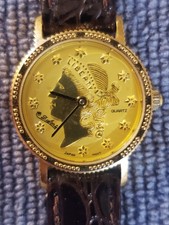RARO, UNICO Orologio Unisex DUFONTE "Moneta Americana". Taglia media 