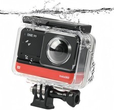 Waterproof Housing Case Compatible with Insta360 ONE RS 360 Underwater Diving...