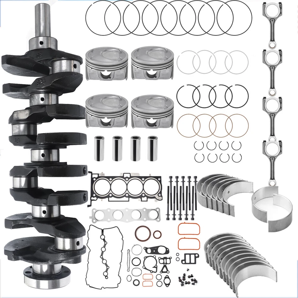 Kit de revisión de reconstrucción de motor GDI 2,4 L G4KJ para Hyundai Sonata Kia Optima Sorento Foto 4 de 4