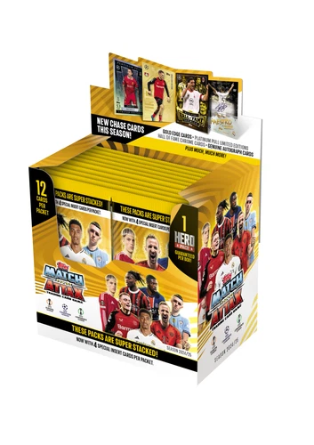 2024-25 Topps Match Attax UEFA Champions League Soccer 24 Pack Box (288 Cards)
