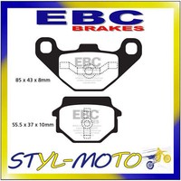 FA251 BeläGe Organisch Aramid Hinten Ebc Husqvarna Tc 610 1991