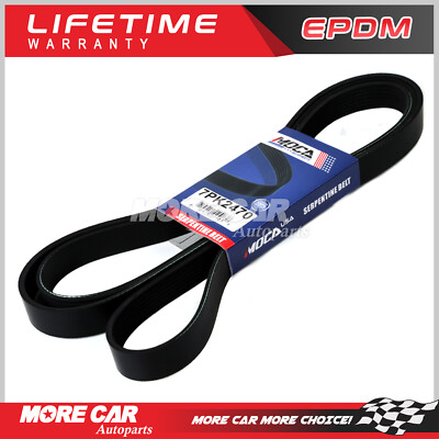 #ad #ad EPDM Fits 92 02Dodge RamchargerW150 250Ram1500 2500 3500 Serpentine Belt 7PK2470 $17.99