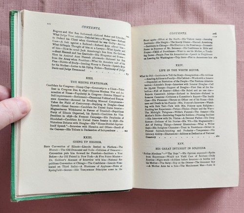 Abraham Lincoln by W. M. Thayer, 1939, Hardcover - Picture 8 of 18