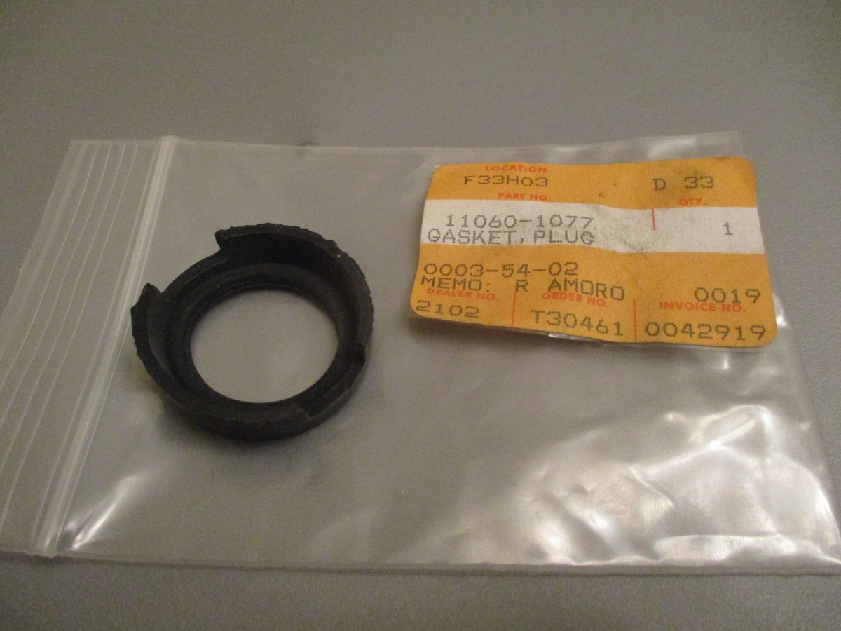NOS Kawasaki OEM Gasket Plug 1994-1997 ZX900 1991-1996 ZX750 11060