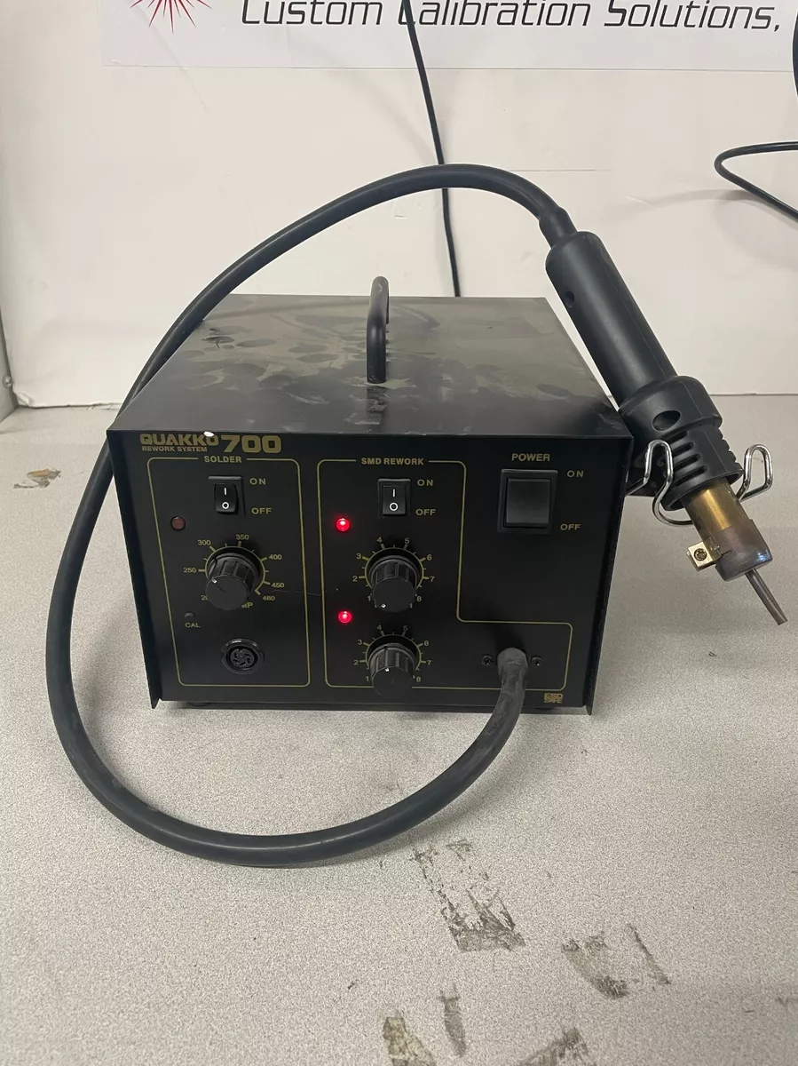 Quakko 700 2 in 1 Hot Air Solder Rework System WORKING PULL