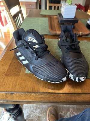 Size 11 - adidas Pro Bounce 2019 Black White
