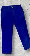 TOMMY HILFIGER Women Slim Chino pants Size 10 Blue