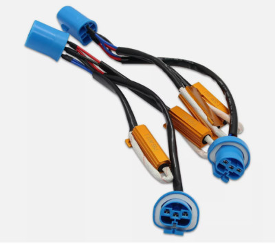 9007 LED DRL Fog Light Canbus 50W 6Ohm Resistor Wiring Canceller Decoder
