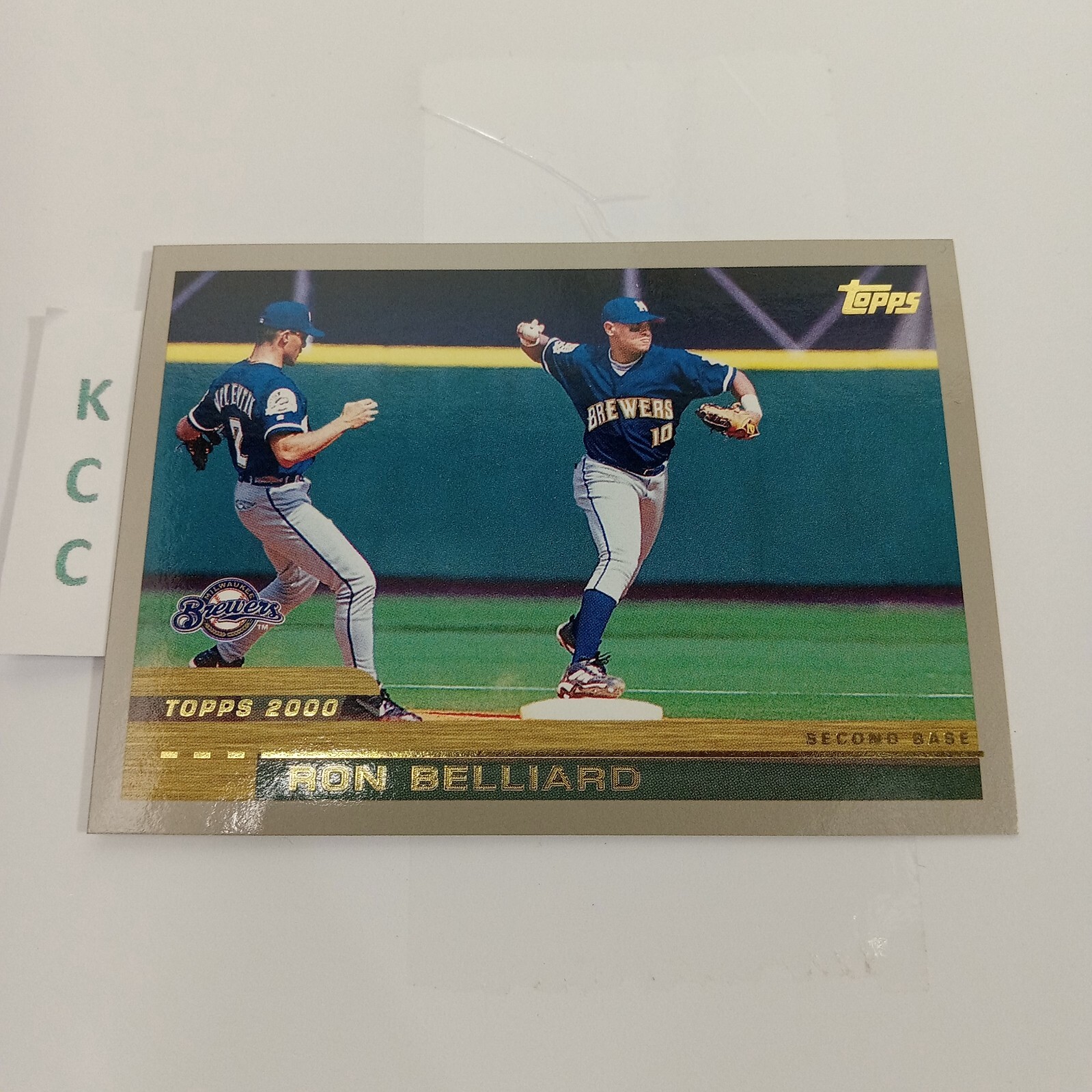 2000 Topps Baseball Ron Belliard #414 Milwaukee Brewers