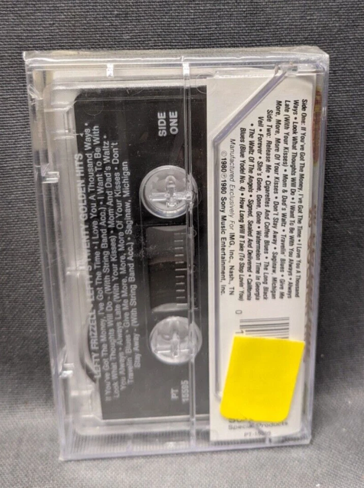 Brand New Sealed Lefty Frizzell's 20 Golden Hits (Cassette Tape, 1980, TeeVee) - Image 2 of 3