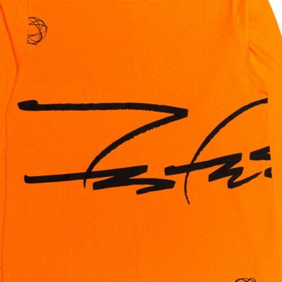 FUTURA 2000 LABORATORIES MEN SIGANTURE LONG SLEEVE TEE (ORANGE) | eBay