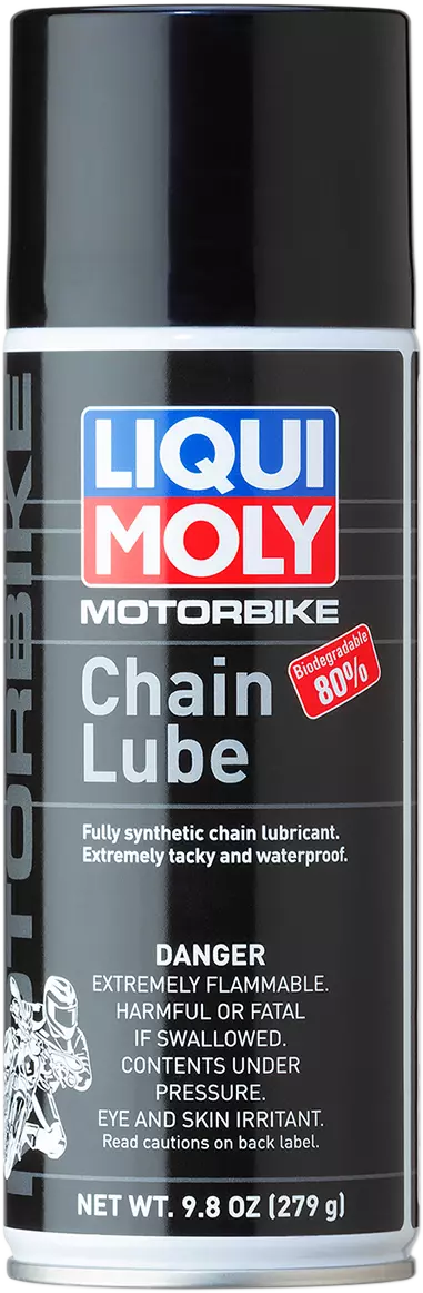 Liqui Moly 13.5 oz Motorcycle Street Synthetic Aerosol Spray Chain Lubricant