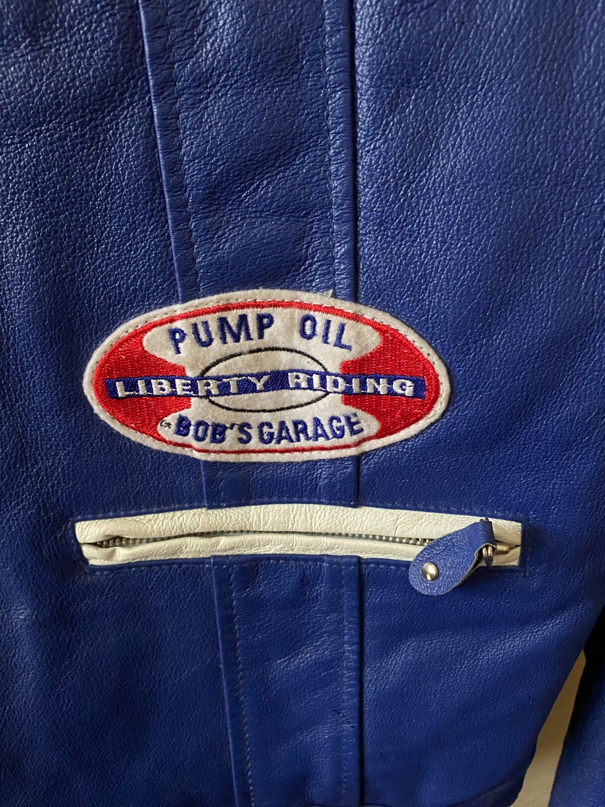 Rare Vintage Bob's Garage Brand, Men's Large Leather … Gem