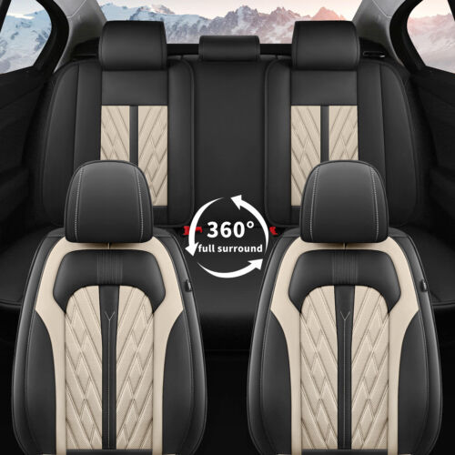 Faux Leather Full Set Car Seat Cover For TOYOTA TACOMA CREW CAB 4-DOOR 2007-2024 - Picture 6 of 10
