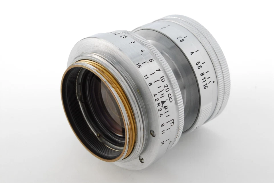 Lente Plegable CLA'd [CASI COMO NUEVA] Leica Leitz Summicron LTM 50mm f/2 1er JAPÓN Foto 4 de 4